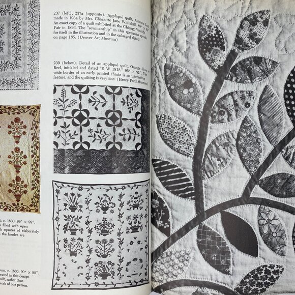 Vintage 1985 Americas Quilts And Coverlets Safford Bishop Hardback Book Gallery - Picture 10 of 16